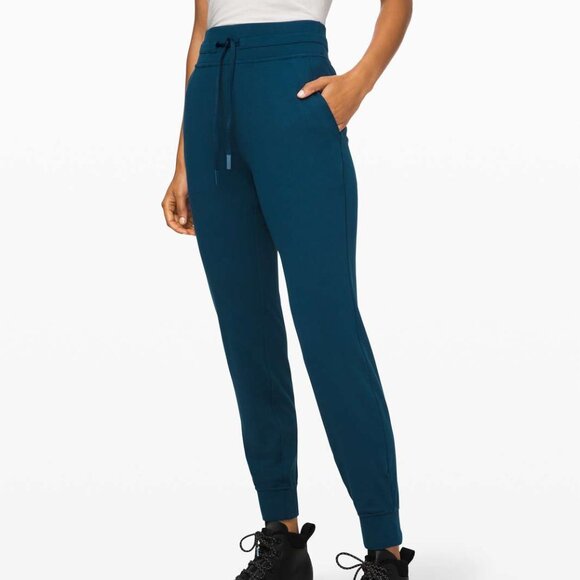 NWT Lululemon Ready To Rulu High Rise Jogger, Sz 6, Night Diver
